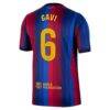 Gavi Barcelona Nike 2026/27 Home Stadium Replica Jersey - Red - Detail View