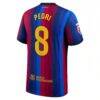 Pedri Barcelona Nike 2026/27 Home Match Authentic Jersey - Red - Detail View