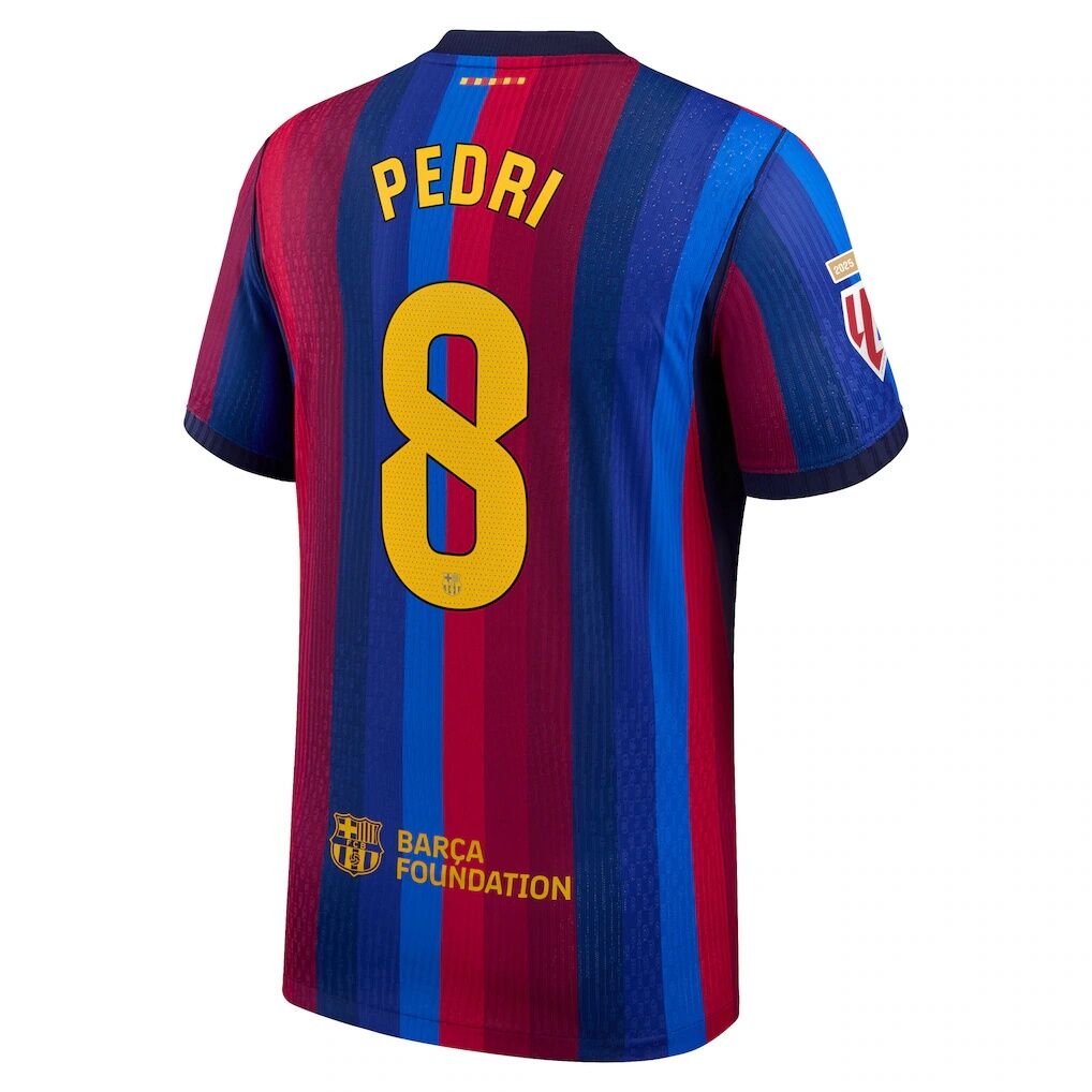 Pedri Barcelona Nike 2026/27 Home Match Authentic Jersey