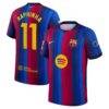 Raphinha Barcelona Nike 2026/27 Home Match Authentic Jersey - Red - Front View