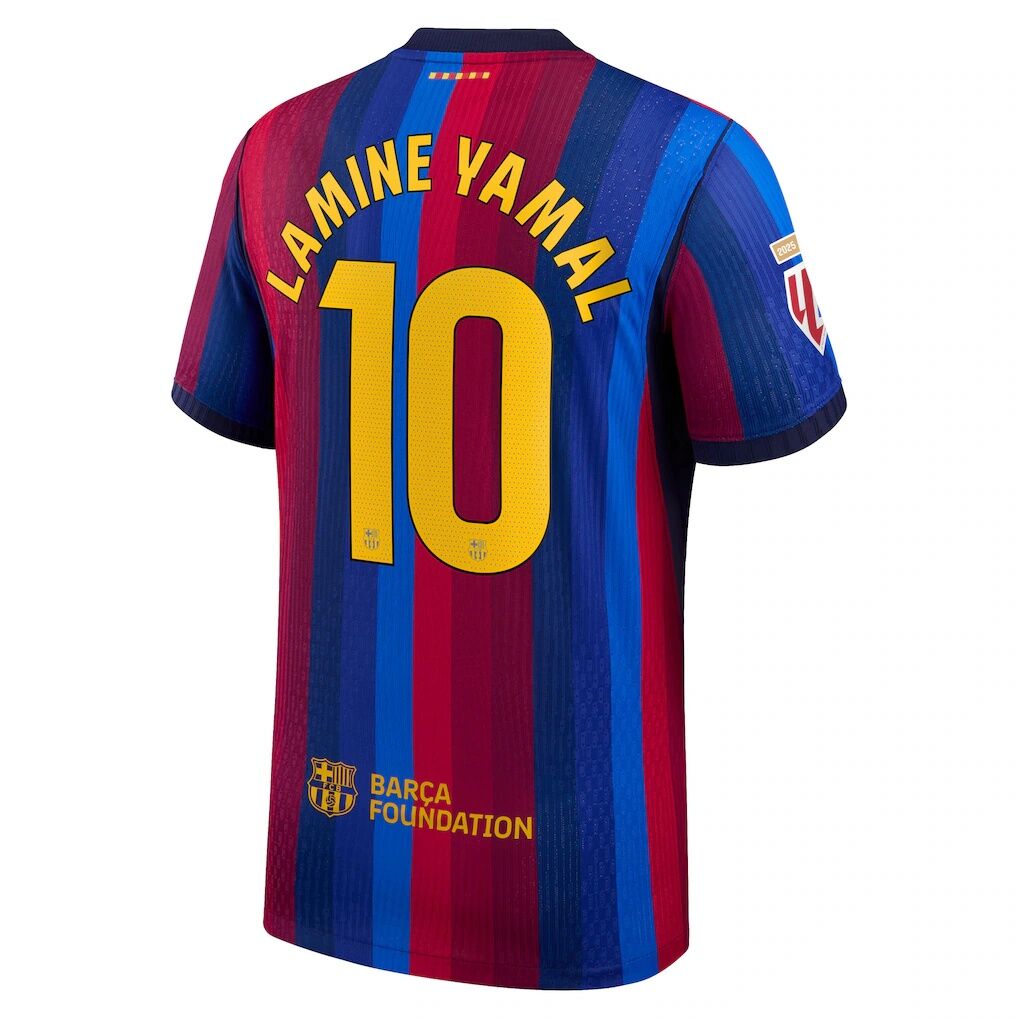 Lamine Yamal Barcelona Nike 2026/27 Home Match Authentic Jersey