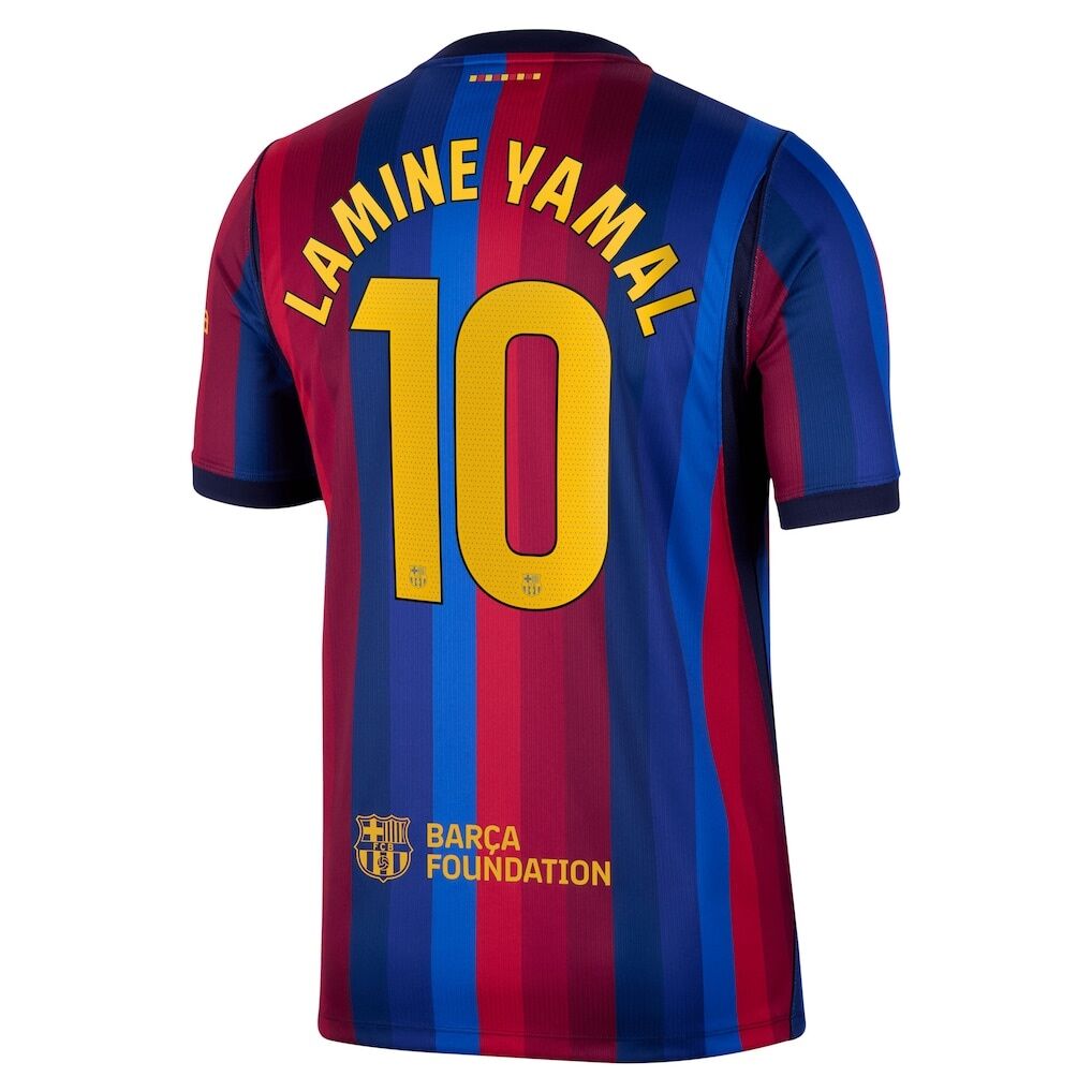 Lamine Yamal Barcelona Nike 2026/27 Home Stadium Replica Jersey