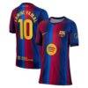 Lamine Yamal Barcelona Nike Youth 2026/27 Home Stadium Replica Jersey - Red - Front View
