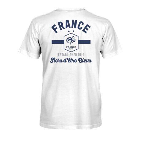 France National Team 1863FC Bars T-Shirt - White - Front View