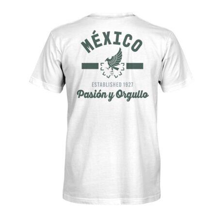 Mexico National Team 1863FC Bars T-Shirt - White - Front View