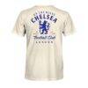 Chelsea 1863FC Team Flourish T-Shirt - Cream - Detail View