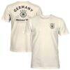 Germany National Team 1863FC Team Flourish T-Shirt - Cream - Front View
