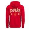 Spain National Team 1863FC Athletic Wordmark Hoodie - Red - Detail View
