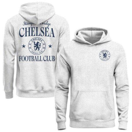 Chelsea 1863FC Legacy Arched Wordmark Hoodie - - Front View