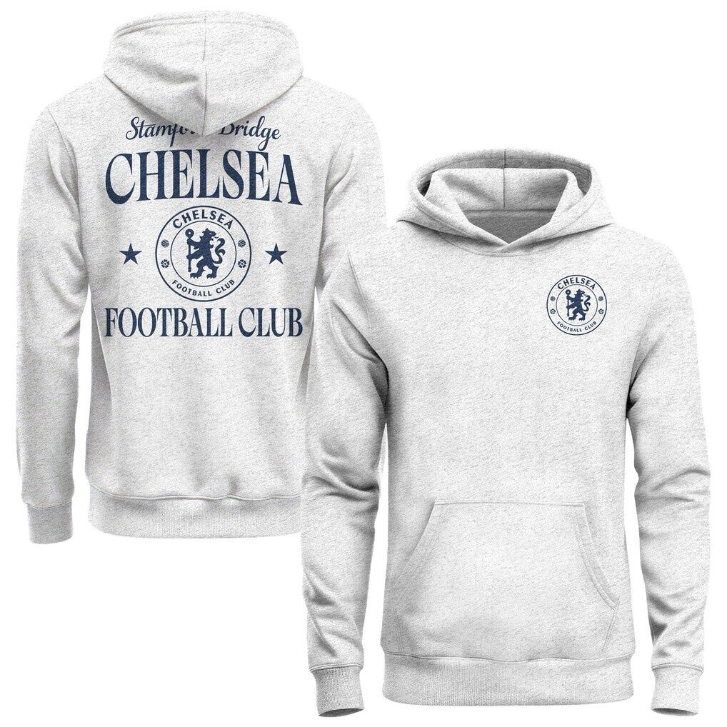 Chelsea 1863FC Legacy Arched Wordmark Hoodie – Ash