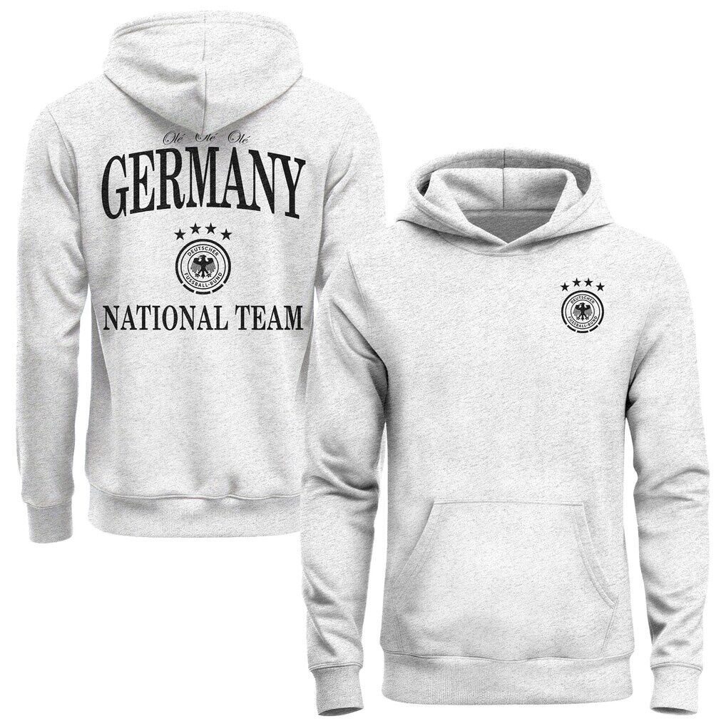 Germany National Team 1863FC Legacy Arched Wordmark Hoodie - Ash