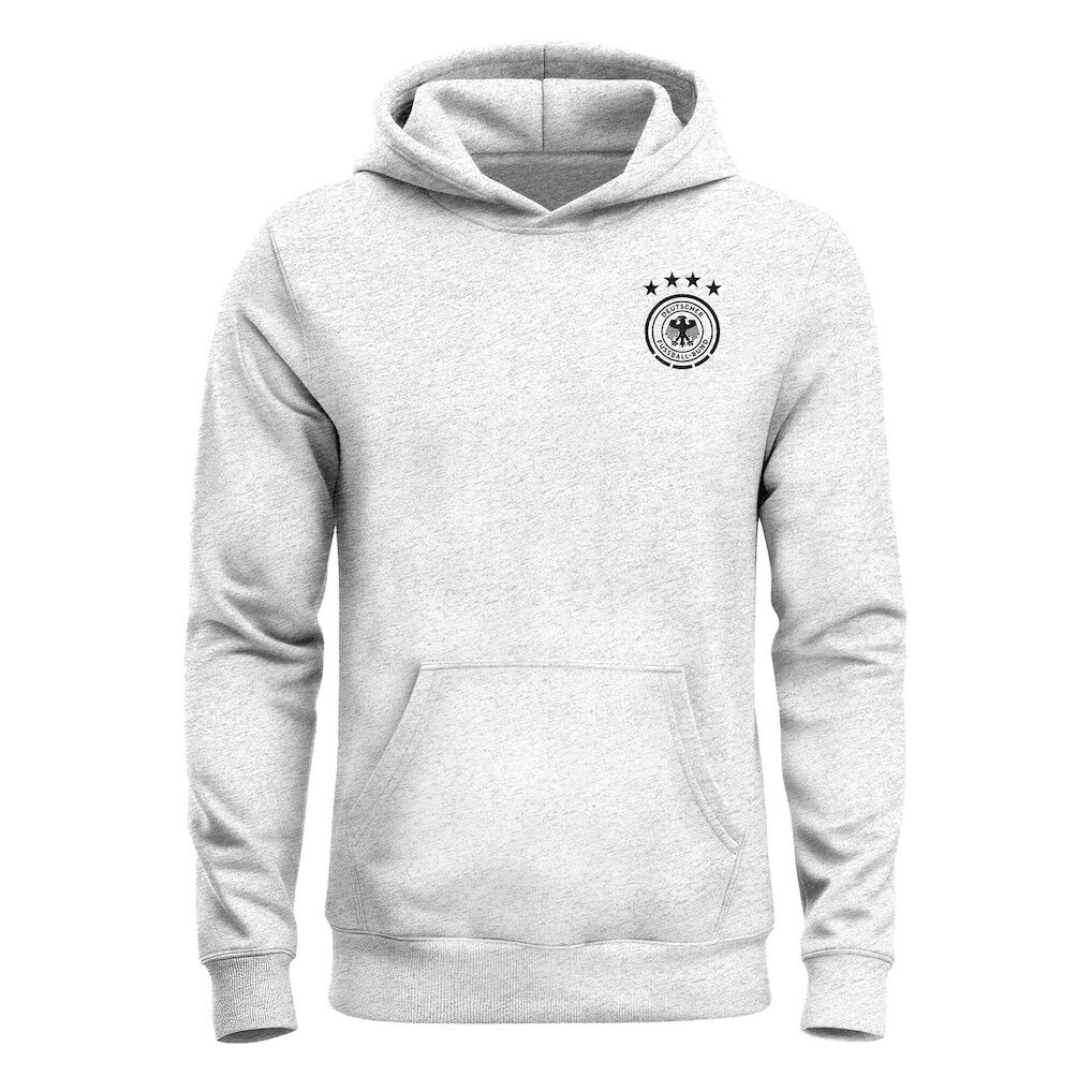 Germany National Team 1863FC Legacy Arched Wordmark Hoodie – Ash