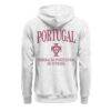 Portugal National Team 1863FC Legacy Arched Wordmark Hoodie - - Detail View