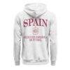 Spain National Team 1863FC Legacy Arched Wordmark Hoodie - - Detail View