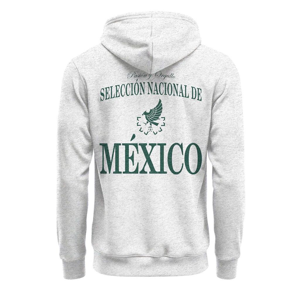 Mexico National Team 1863FC Legacy Arched Wordmark Hoodie - Ash