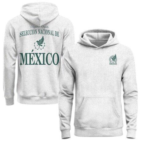 Mexico National Team 1863FC Legacy Arched Wordmark Hoodie - - Front View