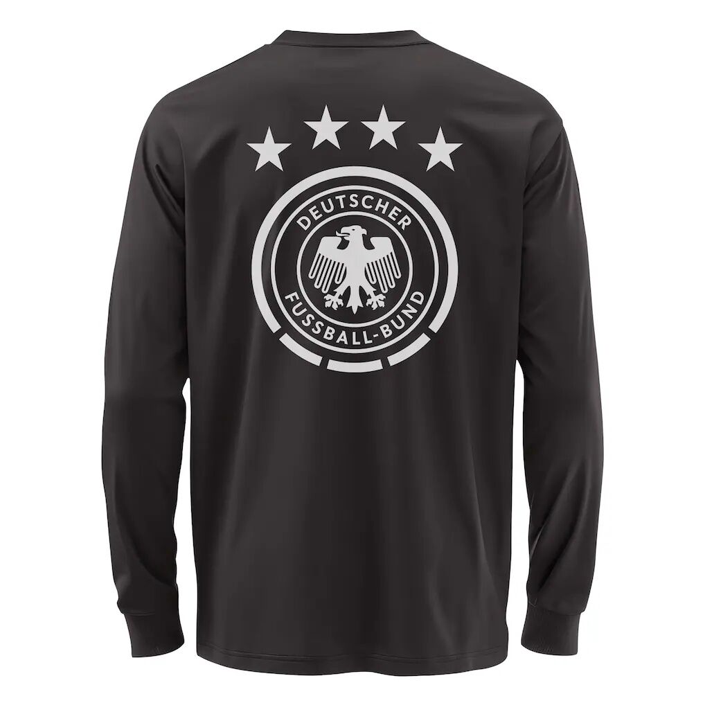 Germany National Team 1863FC Mono Badge & Wordmark Long Sleeve T-Shirt