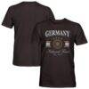 Germany National Team 1863FC Stripes T-Shirt - Black - Front View