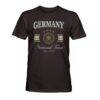 Germany National Team 1863FC Stripes T-Shirt - Black - Side View