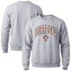 Portugal National Team 1863FC Athletic Wordmark Sweatshirt - Gray - Front View