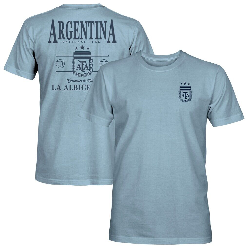 Argentina National Team 1863FC Two-Tone T-Shirt - Denim