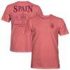Spain National Team 1863FC Two-Tone T-Shirt - Pink - Front View
