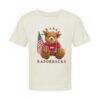 Arkansas Razorbacks Infant All-American Teddi T-Shirt - Cream - Front View