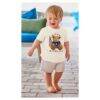 Arizona Wildcats Infant All-American Teddi T-Shirt - Cream - Detail View