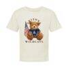Arizona Wildcats Infant All-American Teddi T-Shirt - Cream - Front View