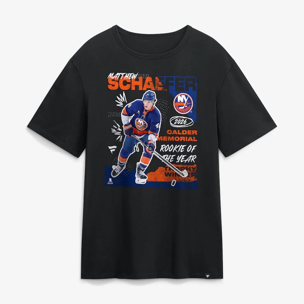 Matthew Schaefer New York Islanders 2026 Calder Memorial Trophy Winner T-Shirt