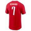 Son Heung-Min South Korea National Team Nike Name & Number T-Shirt - Red - Detail View