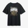 Vegas Golden Knights 2026 NHL Western Conference Champions T-Shirt - Black - Front View
