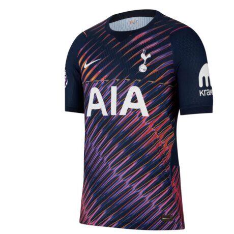 Tottenham Hotspur Nike 2026/27 Away Match Authentic Custom Jersey - Navy - Front View