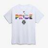 Chicago Sky WNBA Pride T-Shirt - White - Front View