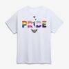 Dallas Wings WNBA Pride T-Shirt - White - Front View