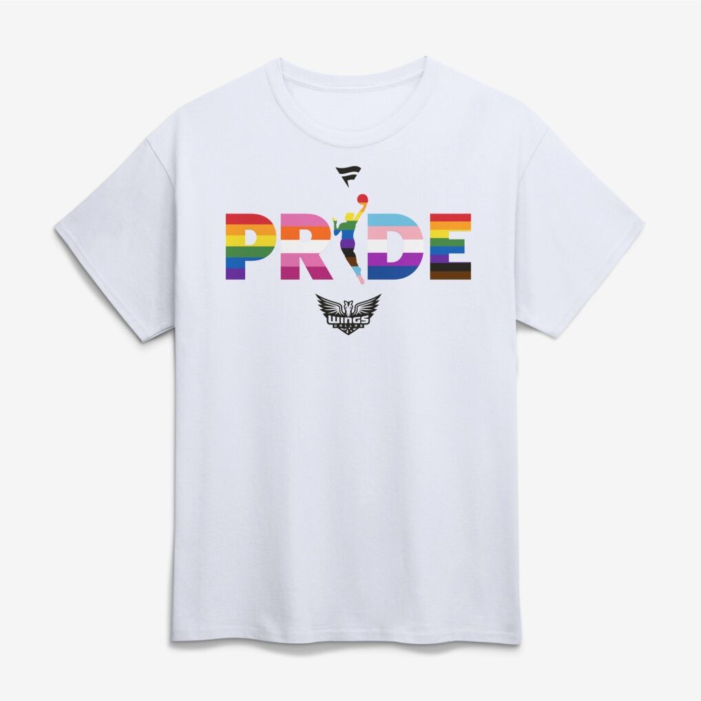 Dallas Wings WNBA Pride T-Shirt