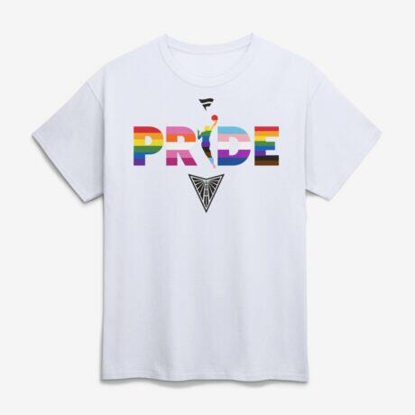 Golden State Valkyries WNBA Pride T-Shirt - White - Front View
