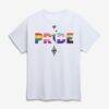 Las Vegas Aces WNBA Pride T-Shirt - White - Front View
