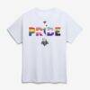 New York Liberty WNBA Pride T-Shirt - White - Front View
