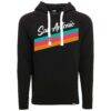 San Antonio Spurs Sportiqe Unisex Olsen Logo Tri-Blend Hoodie - Black - Side View