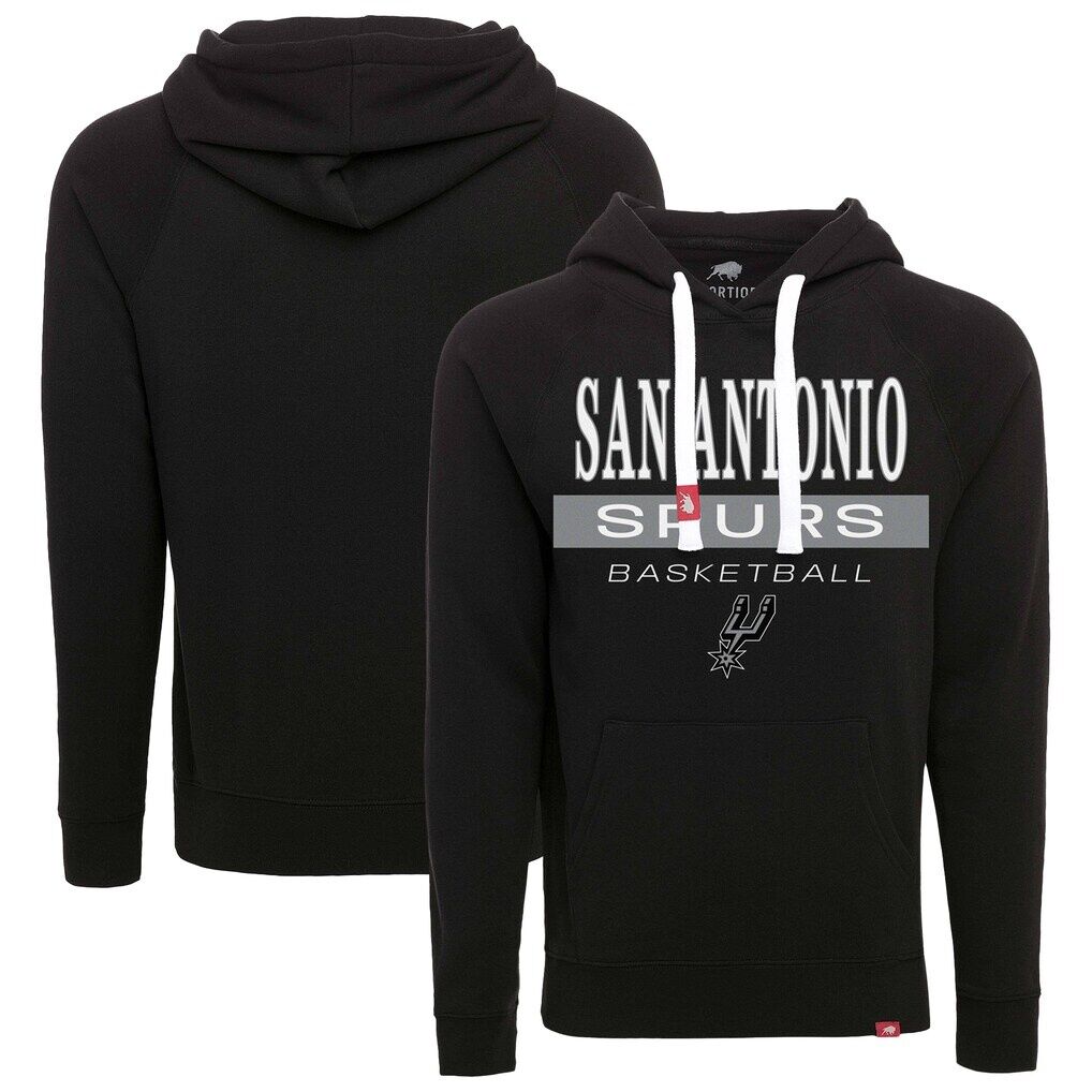 San Antonio Spurs Sportiqe Unisex Olsen Russell Tri-Blend Hoodie