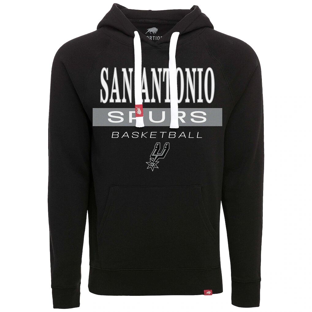 San Antonio Spurs Sportiqe Unisex Olsen Russell Tri-Blend Hoodie