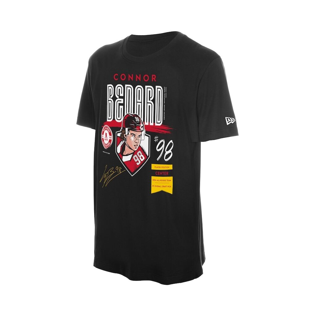 Connor Bedard New Era Player Spotlight Name & Number T-Shirt