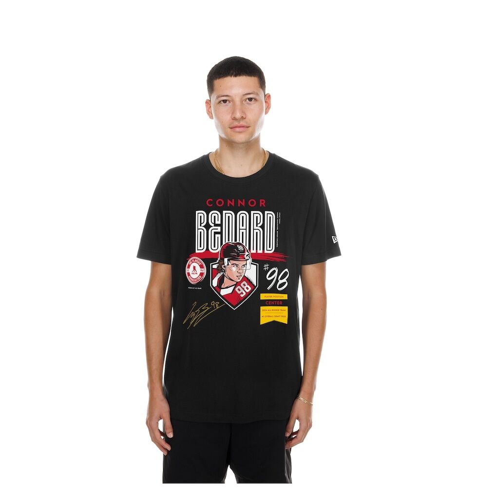 Connor Bedard New Era Player Spotlight Name & Number T-Shirt