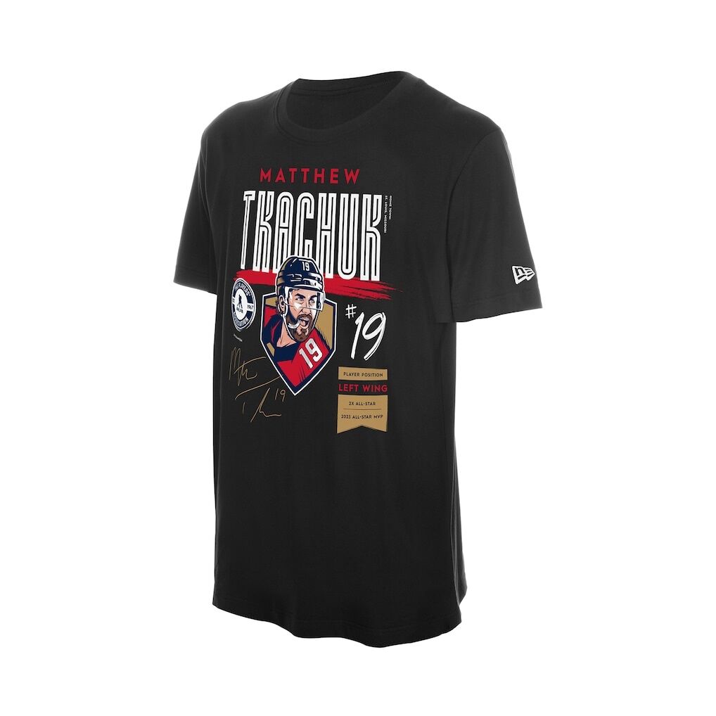 Matthew Tkachuk New Era Player Spotlight Name & Number T-Shirt