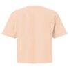 Auburn Tigers Women's Comfort Colors Baseball Mascot Cropped T-Shirt - Orange - Detail View