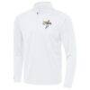 San Antonio Spurs Antigua 2026 NBA Finals Tribute Quarter-Zip Pullover - White - Side View