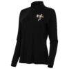San Antonio Spurs Antigua Women's 2026 NBA Finals Intent Quarter-Zip Pullover - Black - Side View