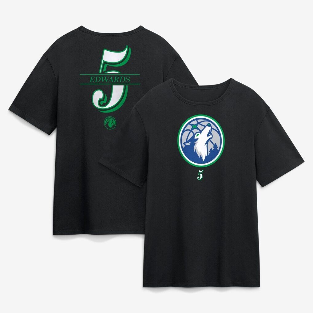 Anthony Edwards Minnesota Timberwolves In the Paint Legacy T-Shirt