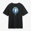 Jaden McDaniels Minnesota Timberwolves In the Paint Legacy T-Shirt - Black - Side View
